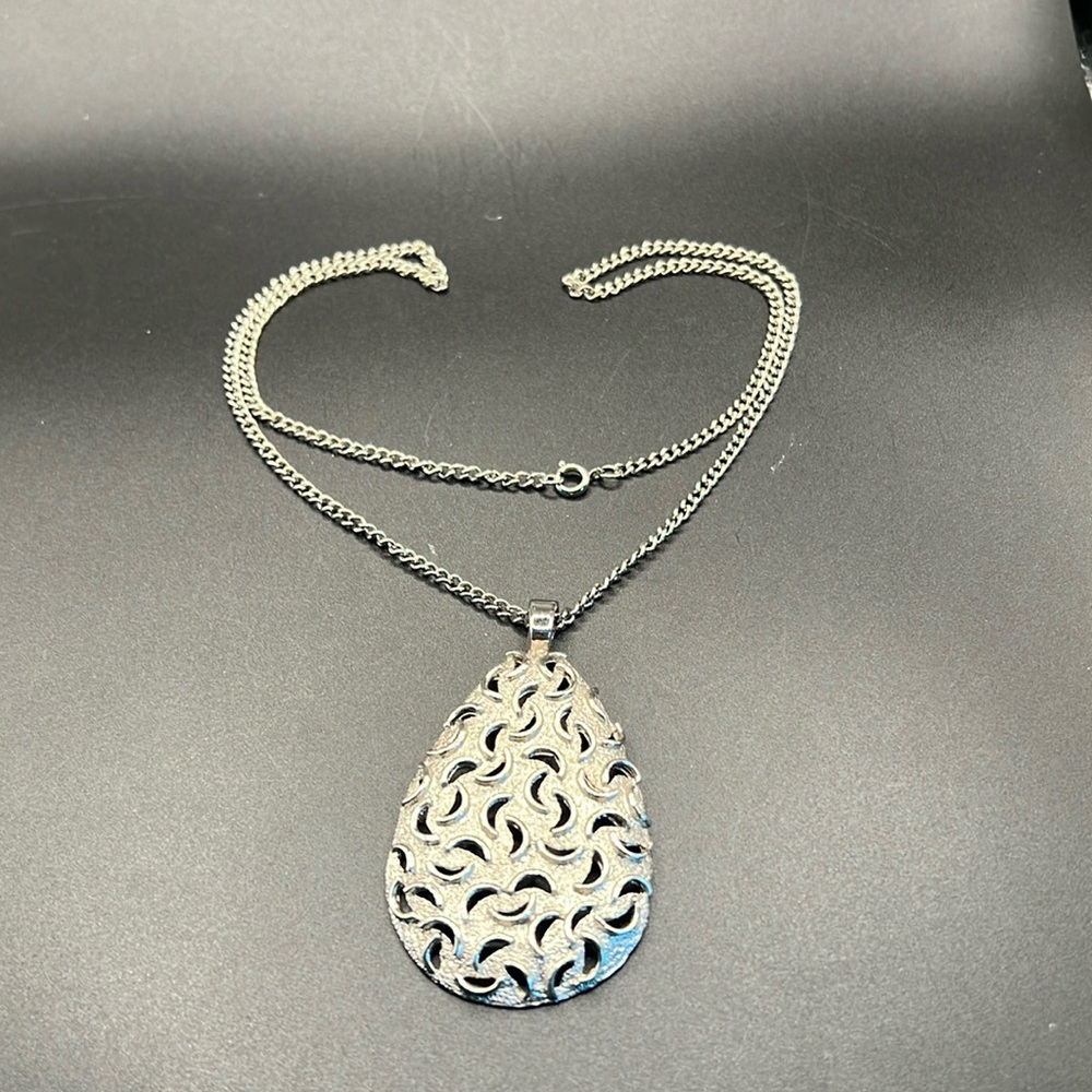 Vintage Roget open work necklace